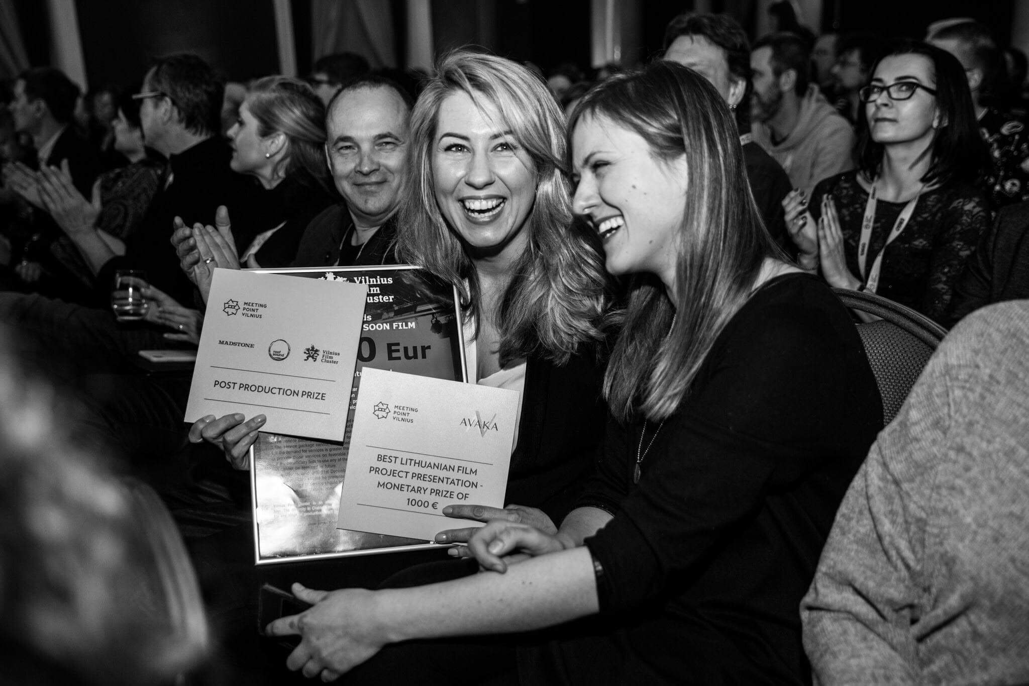 „MEETING POINT – VILNIUS“ UŽDARYMO CEREMONIJOJE APDOVANOTI GERIAUSI KINO PROJEKTAI