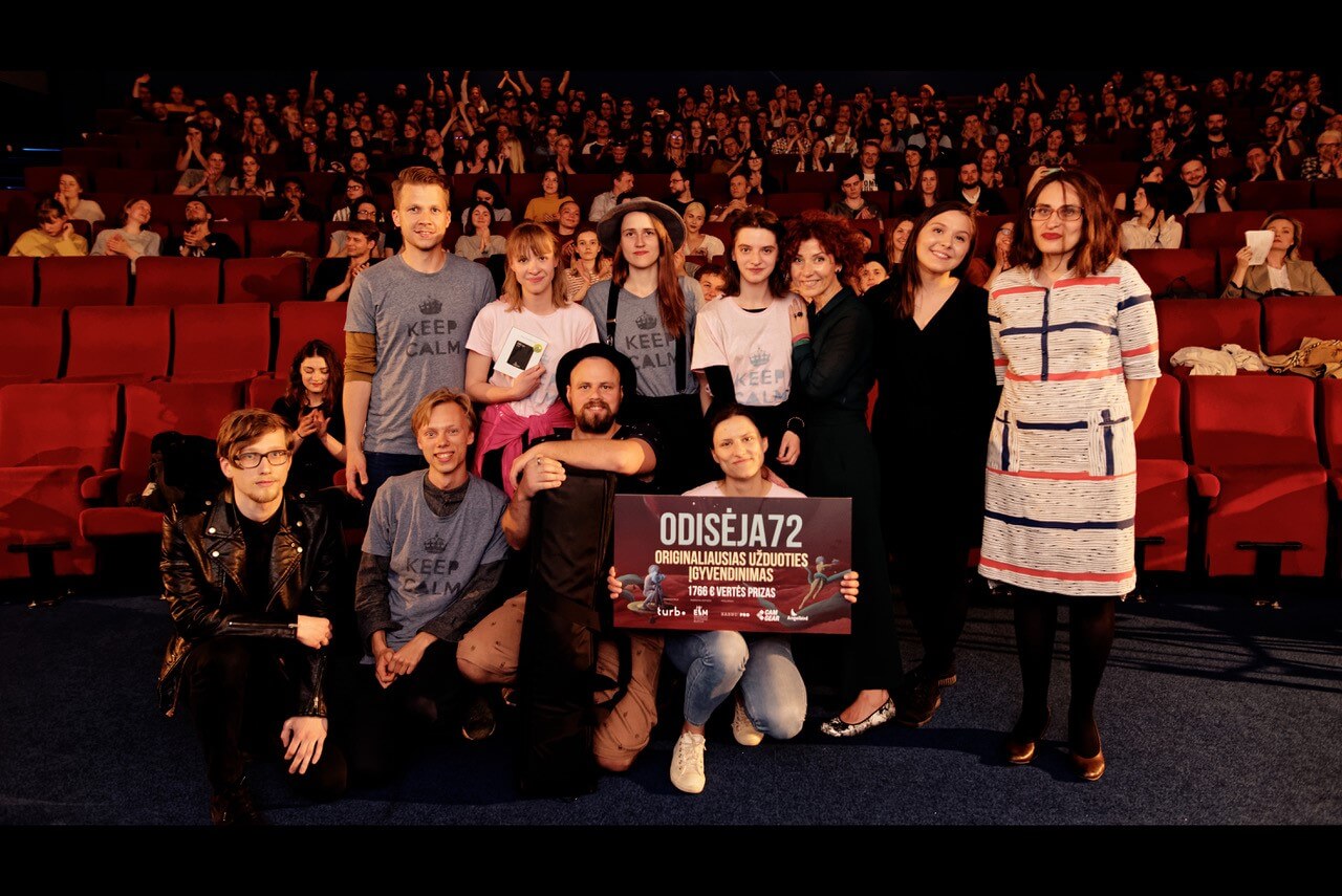 IŠŠŪKIO „ODISĖJA72“ KULMINACIJA: FILMŲ PREMJEROS IR APDOVANOJIMAI GERIAUSIEMS